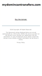 Mobile Screenshot of mydomincantransfers.com
