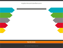 Tablet Screenshot of mydomincantransfers.com